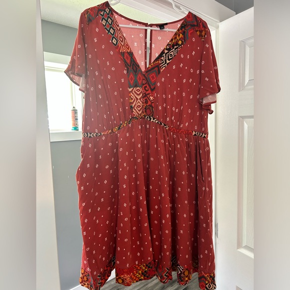 Torrid Boho Dress - Picture 1 of 7